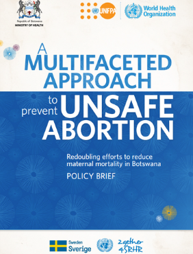 A multifaceted approach to prevent unsafe abortion