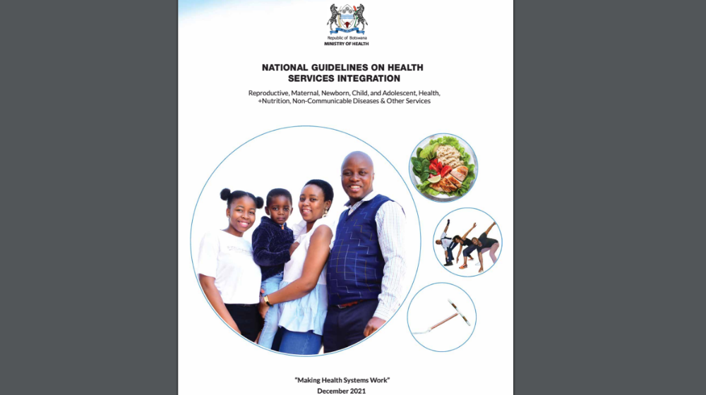 NATIONAL GUIDELINES ON HEALTH SERVICES INTEGRATION 