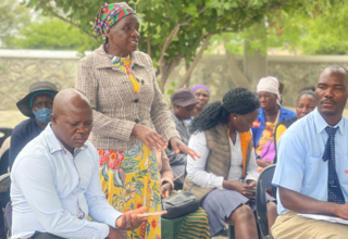 Community members at one of the CRVS Community consultations © UNFPA Botswana/Priscilla Rabasimane