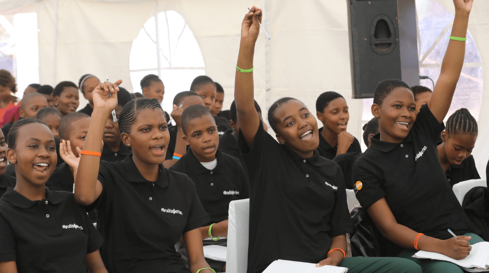 Every girl is born with boundless potential – to learn and thrive, to lead, inspire and change the world. © UNFPA Botswana