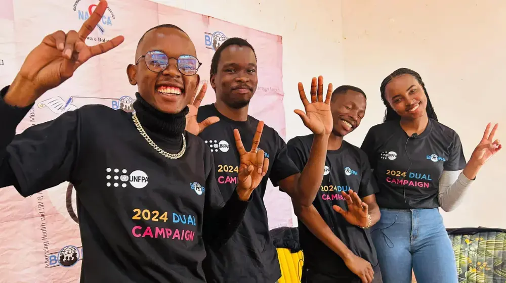 UNFPA and BOFWA collaborate to celebrate International Youth Day under the theme  From Clicks to Progress: Youth Digital Pathways for Sustainable Development.