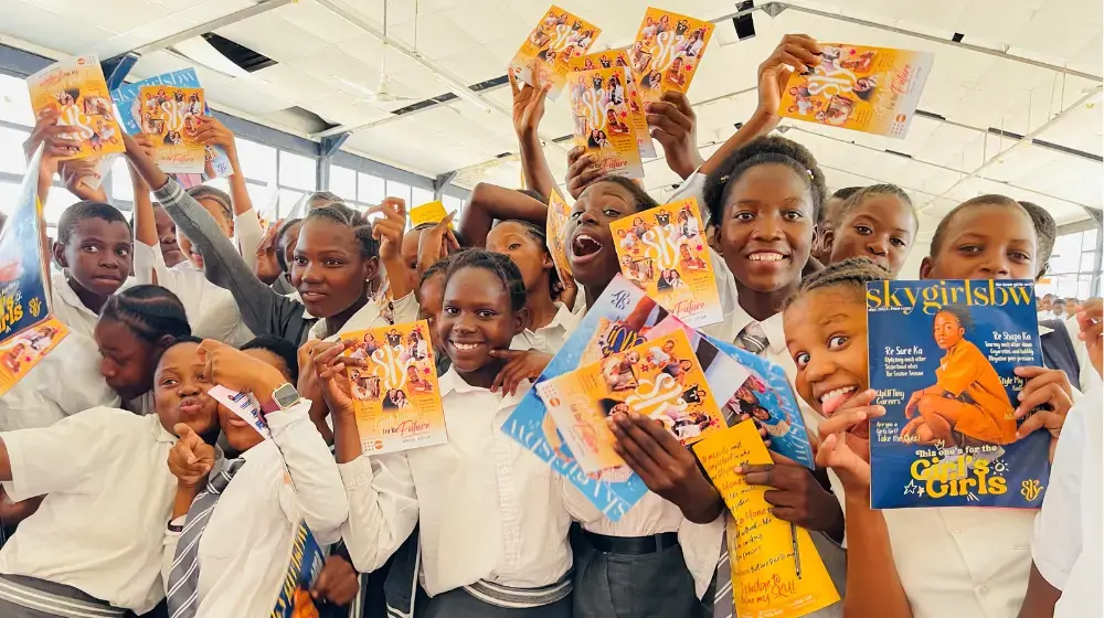 UNFPA, SKY Girls BW Empower Girls in Shakawe