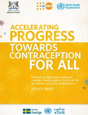 Accelerating Progress Towards Contraception For All