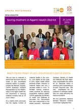 Special Newsletter: Saving mothers in Ngami Health District