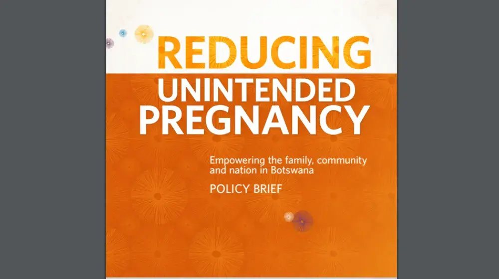 Reducing Unintended Pregnancy